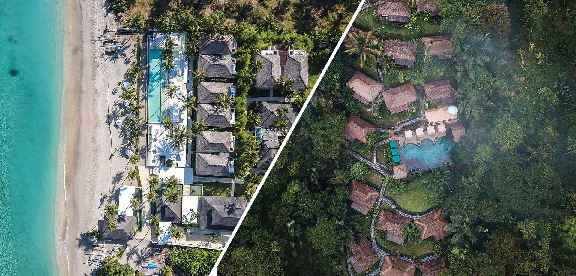 From a Hidden Jungle paradise to a Secret Beach Hideaway